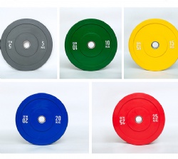 Colorful Barbell Weight Plates
