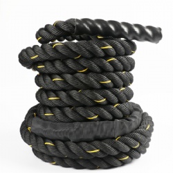 Factory Manufacturer Wholesale Price Black Battle Rope Anchor Strap Weighted Rope In Jump Ropes