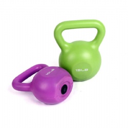 wholesale fitness gym colorful steel competition kettlebell