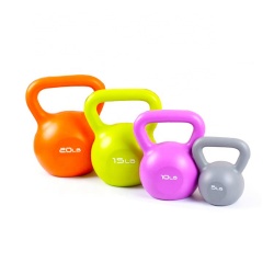 wholesale fitness gym colorful steel competition kettlebell